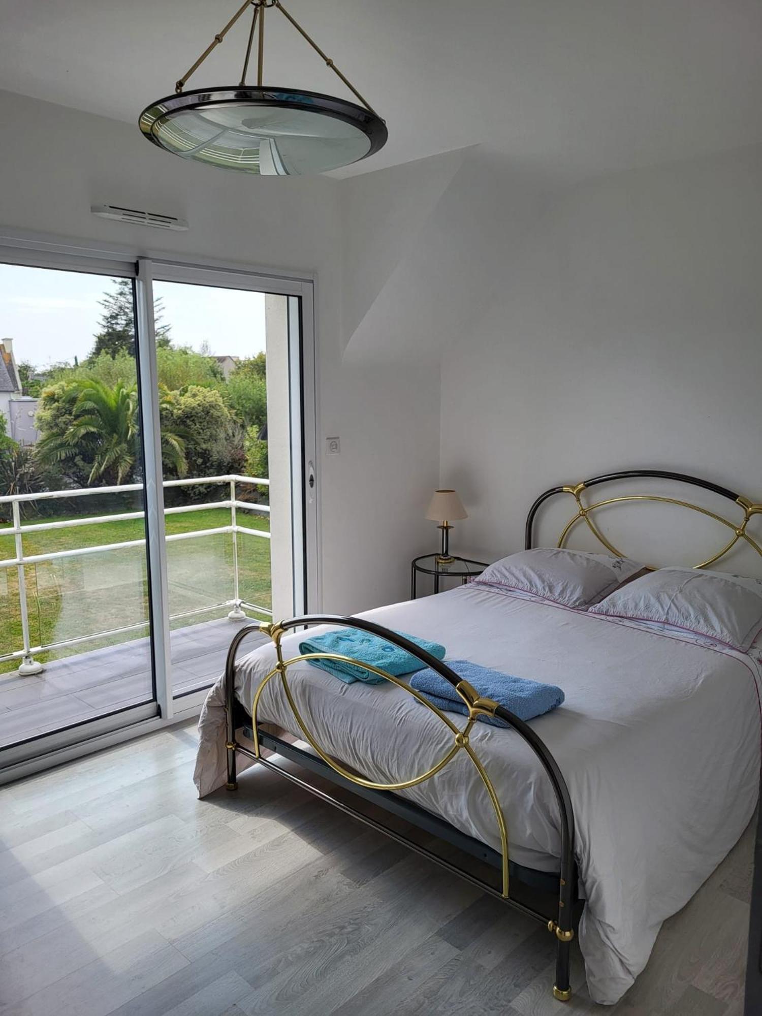 Villa Familiale Bord De Mer Beg-Meil Esterno foto